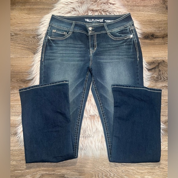Wallflower Jeans Wallflower Womens Luscious Curvy Fit Blue Jeans